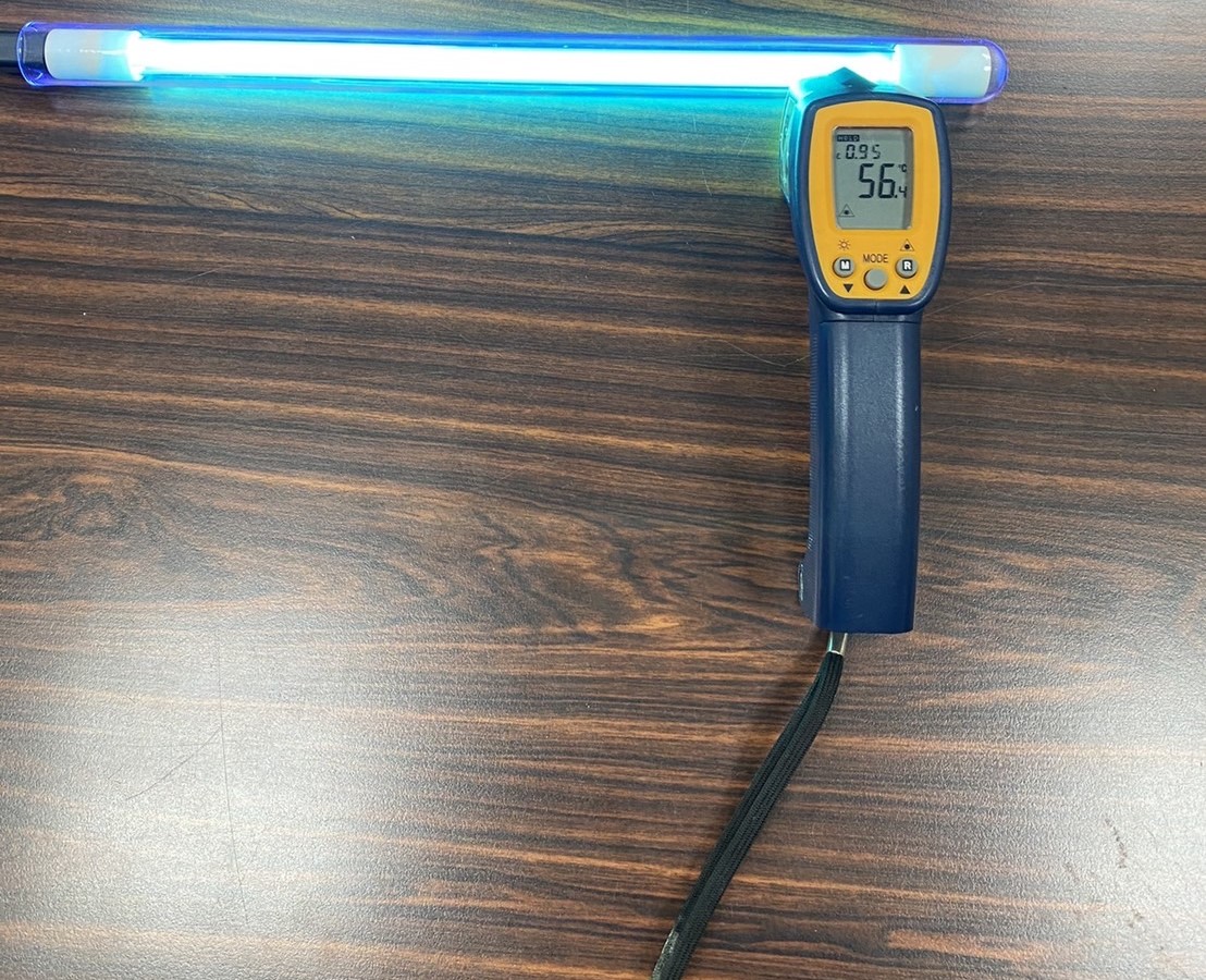 ”熱陰極殺菌灯　電極部　温度”