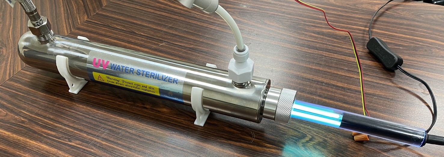 ”流水殺菌装置　光源”